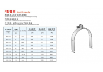 P型管夾